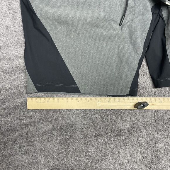 Lululemon Namaste At The Beach Shorts Mens L Swim Hybrid Lined Quick Dry Grey - Picture 6 of 7